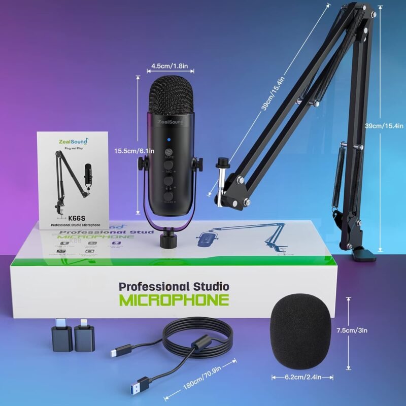 Zealsound Gaming Microphone Kit Zealsound