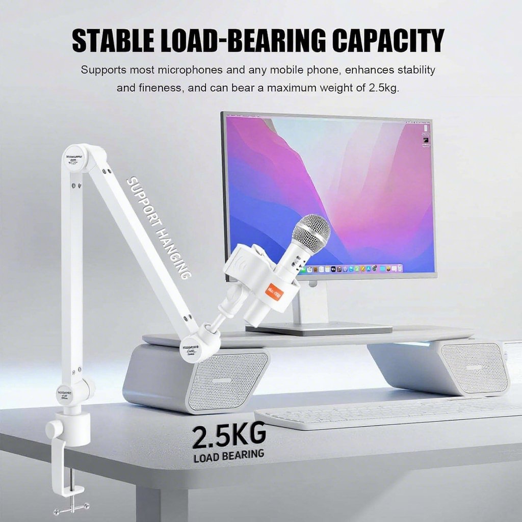 ZealSound Mic Arm Boom Arm - Thumbnail 2