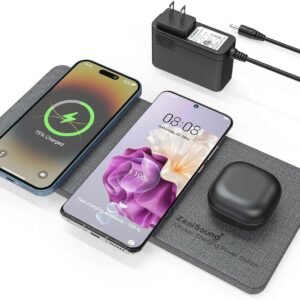 ZealSound 3-in-1 Wireless Charging Pad