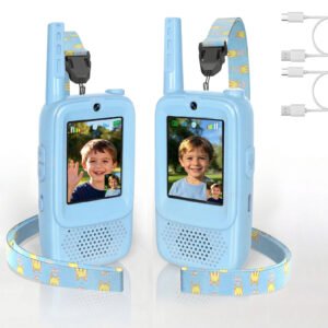 ZealSound Q8 Video Walkie Talkies (Blue)